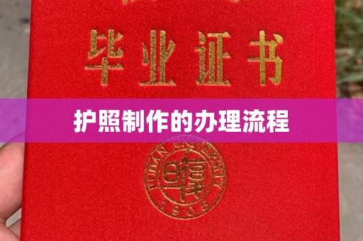 广灵护照制作的办理流程