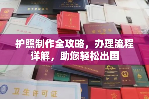 广灵护照制作全攻略，办理流程详解，助您轻松出国