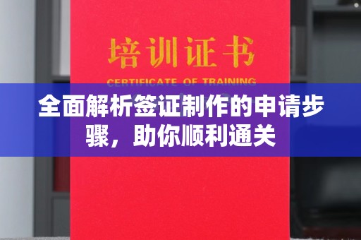 广灵全面解析签证制作的申请步骤，助你顺利通关