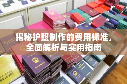 广灵揭秘护照制作的费用标准，全面解析与实用指南